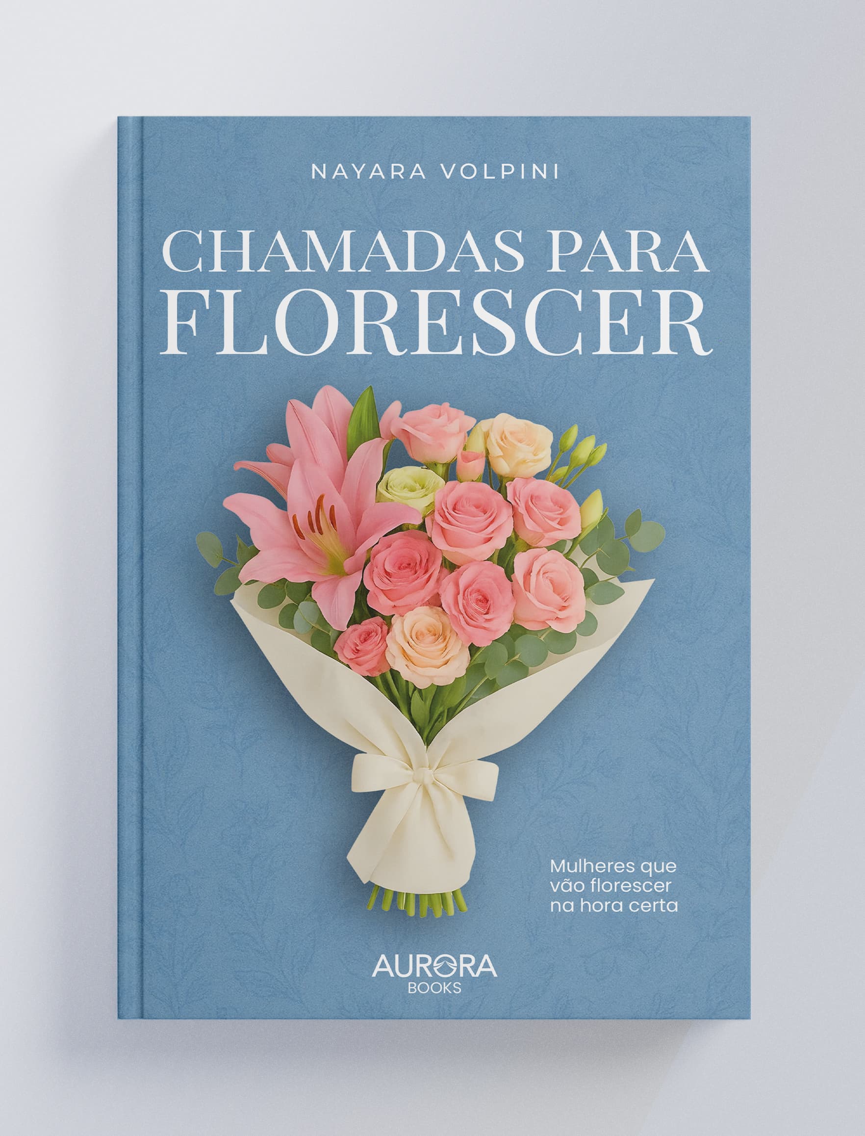 Capa do livro Chamadas para Florescer — projeto editorial da DDM